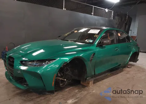 2021 BMW M3 Competition from USA, damaged, VIN WBS33AY0XMFK82755